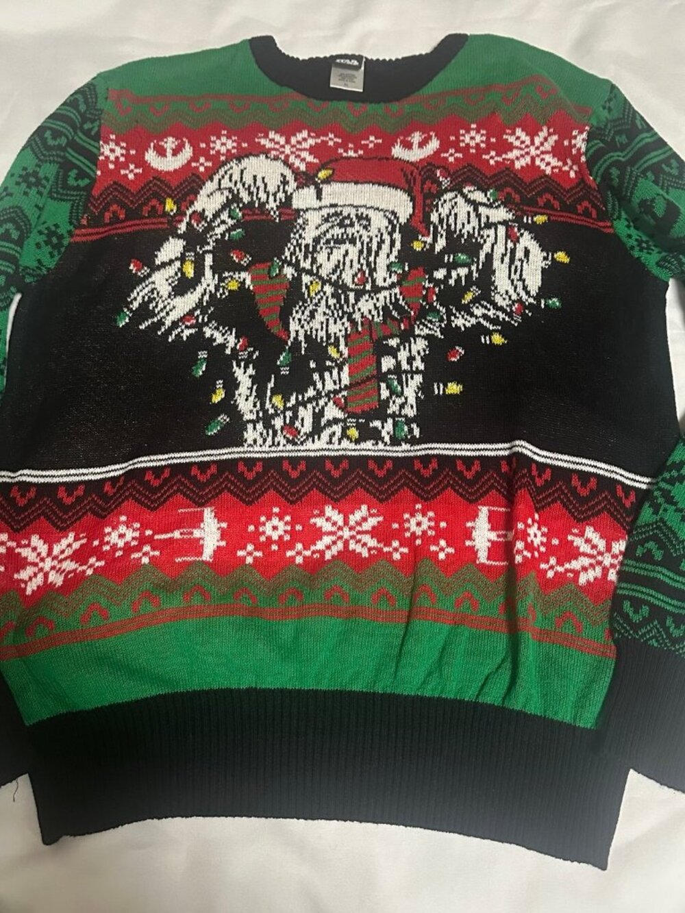 Star Wars Christmas Sweater unisex size XL  multicolor